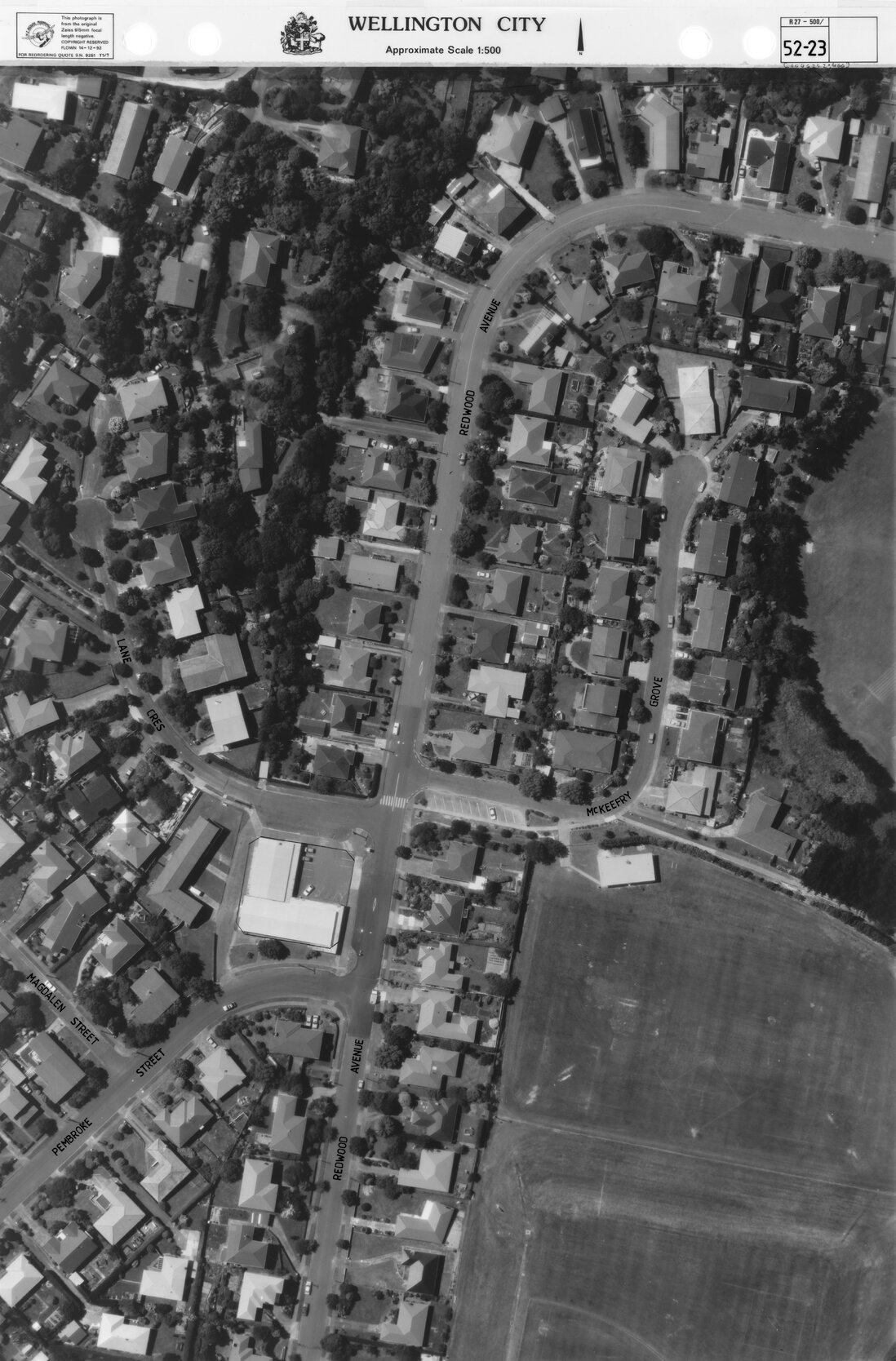 Aerial transparency, Sheet 52.23