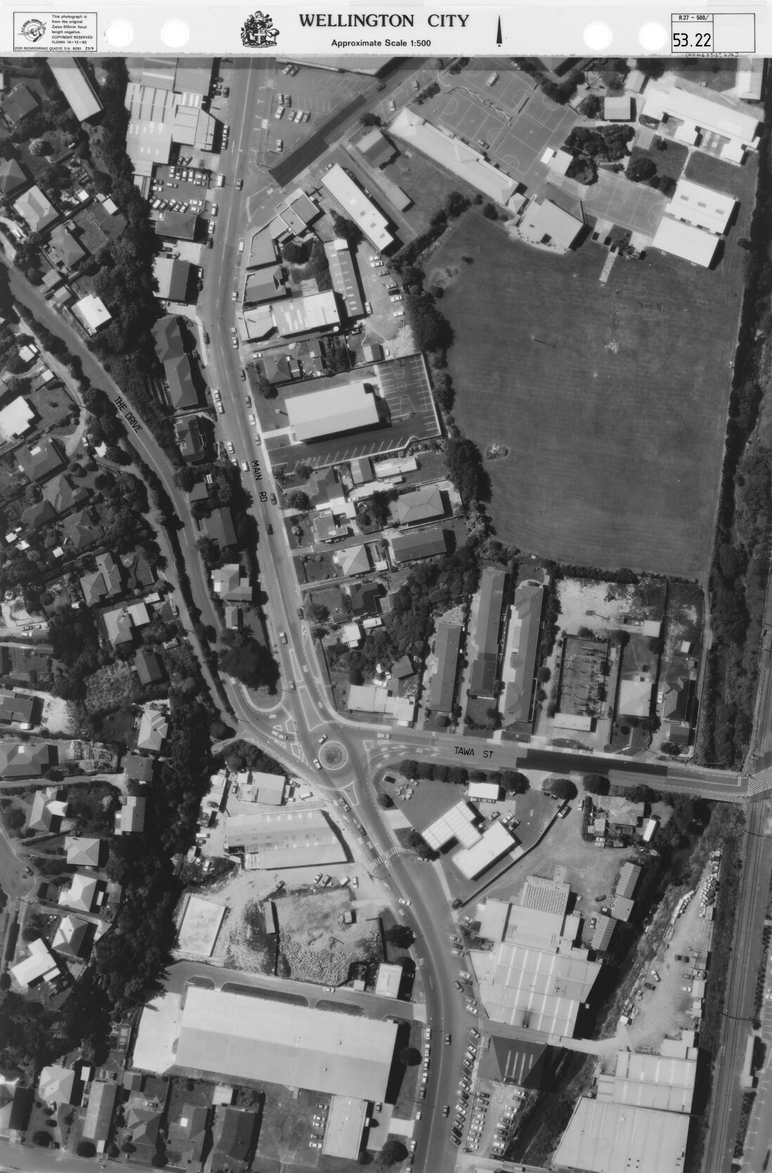 Aerial transparency, Sheet 53.22