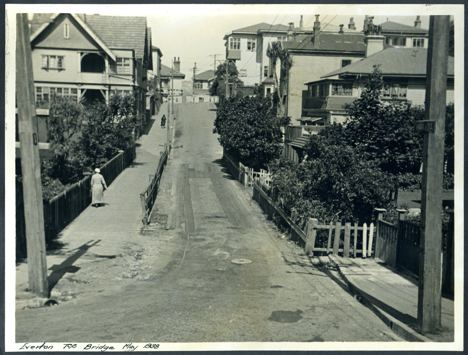 View of bridge from Everton Terrace