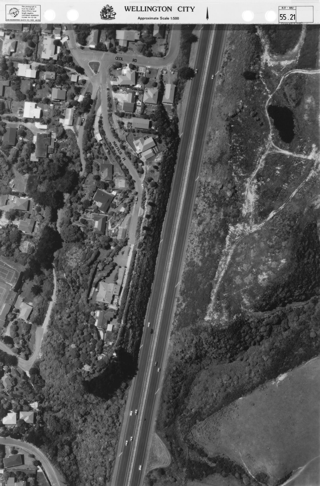 Aerial transparency, Sheet 55.21