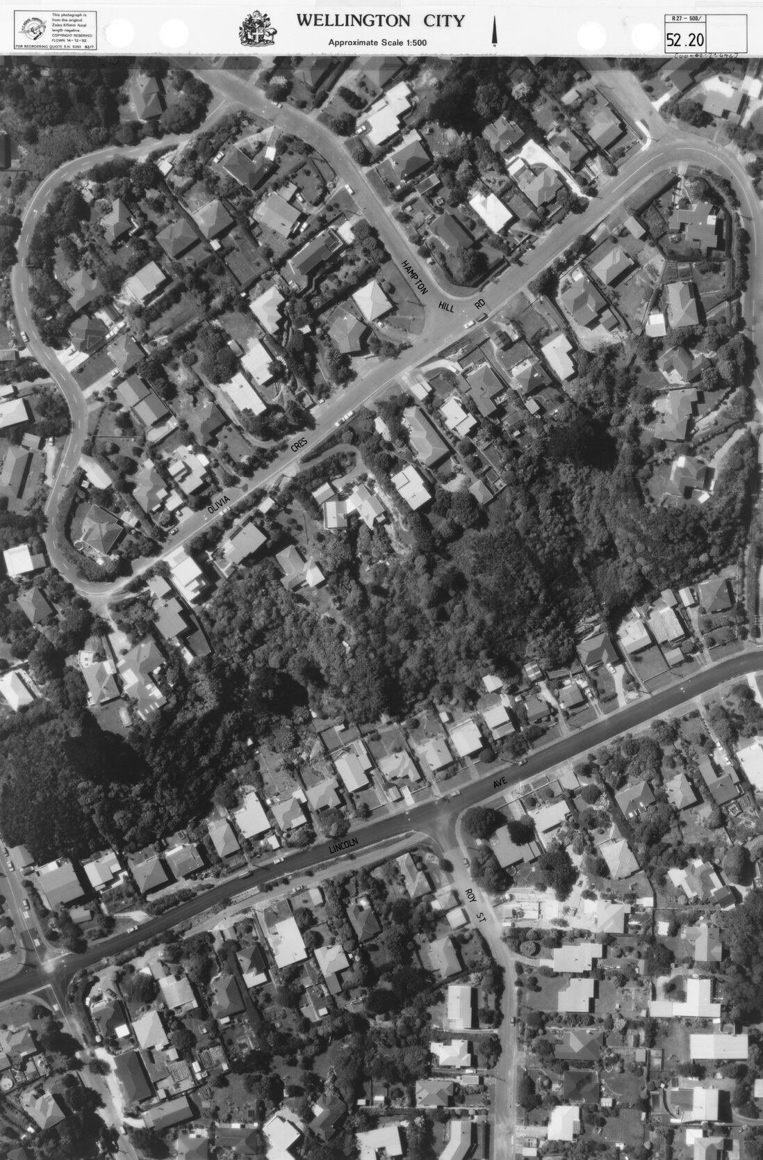 Aerial transparency, Sheet 52.20