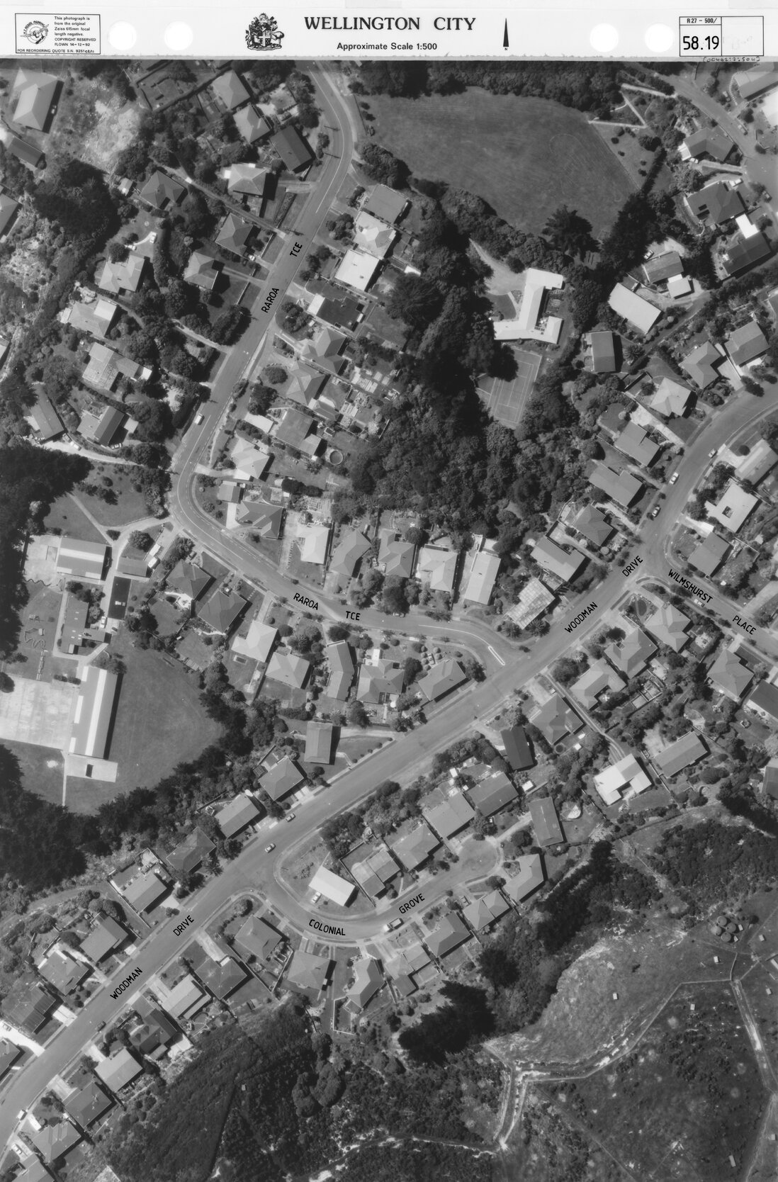 Aerial transparency, Sheet 58.19