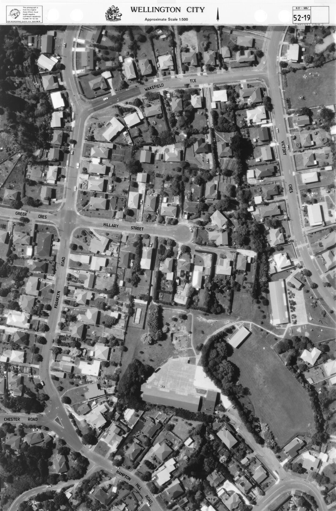 Aerial transparency, Sheet 52.19