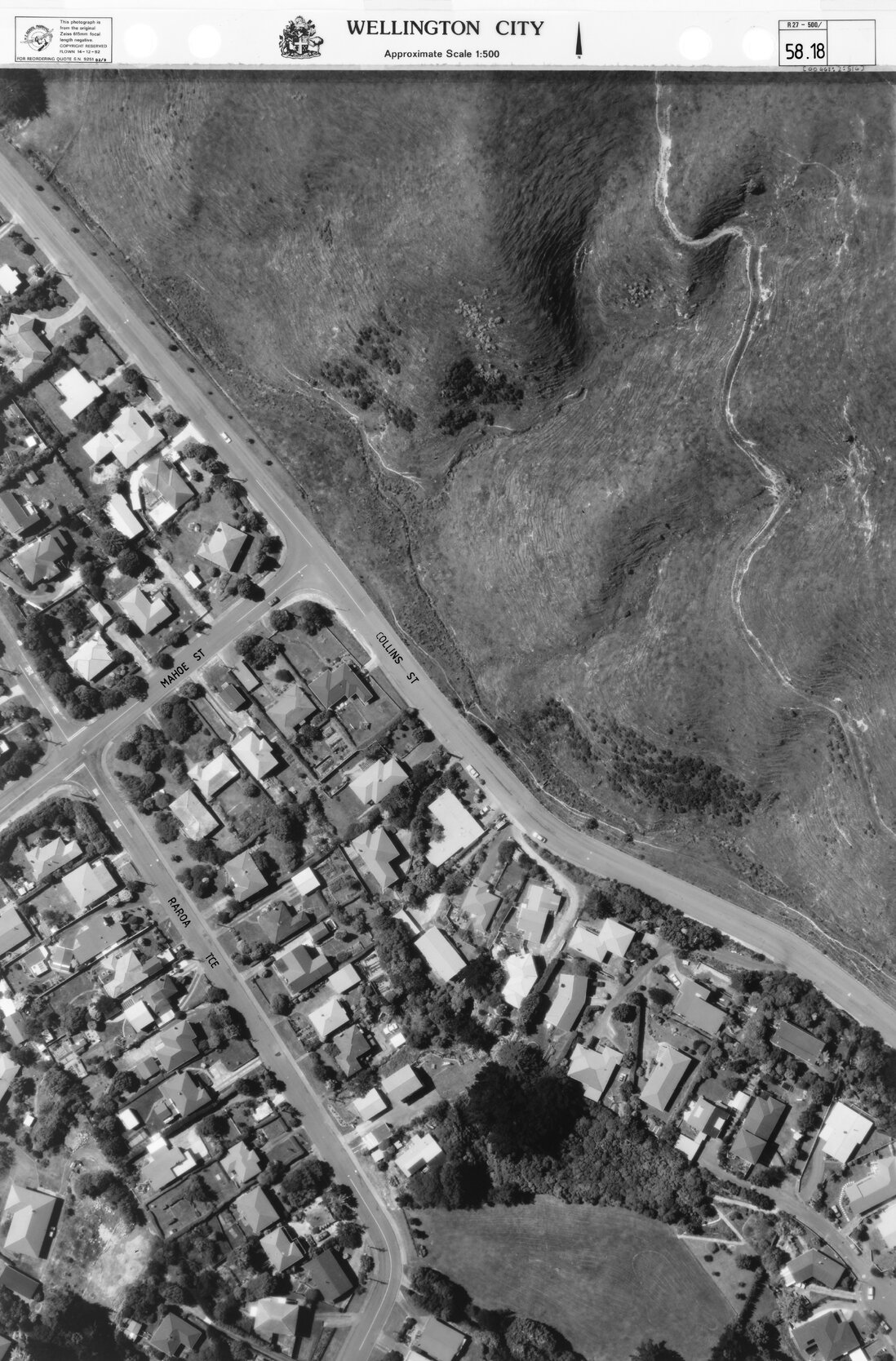 Aerial transparency, Sheet 58.18