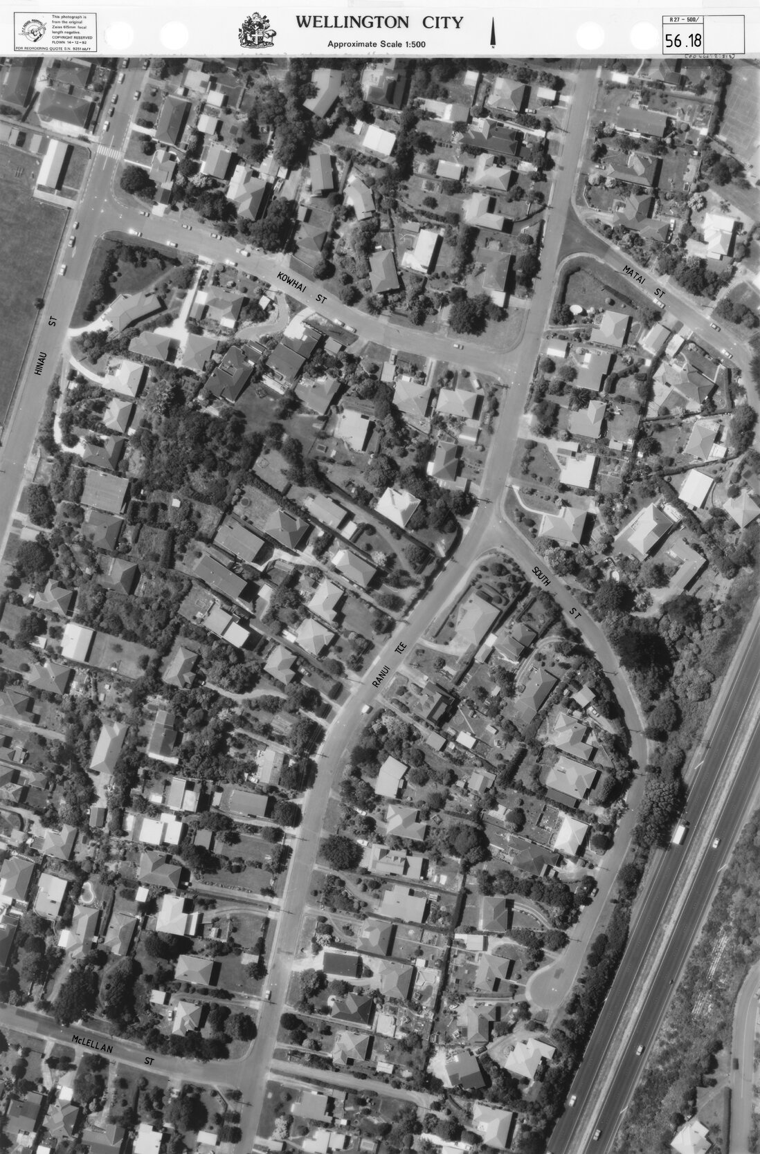 Aerial transparency, Sheet 56.18