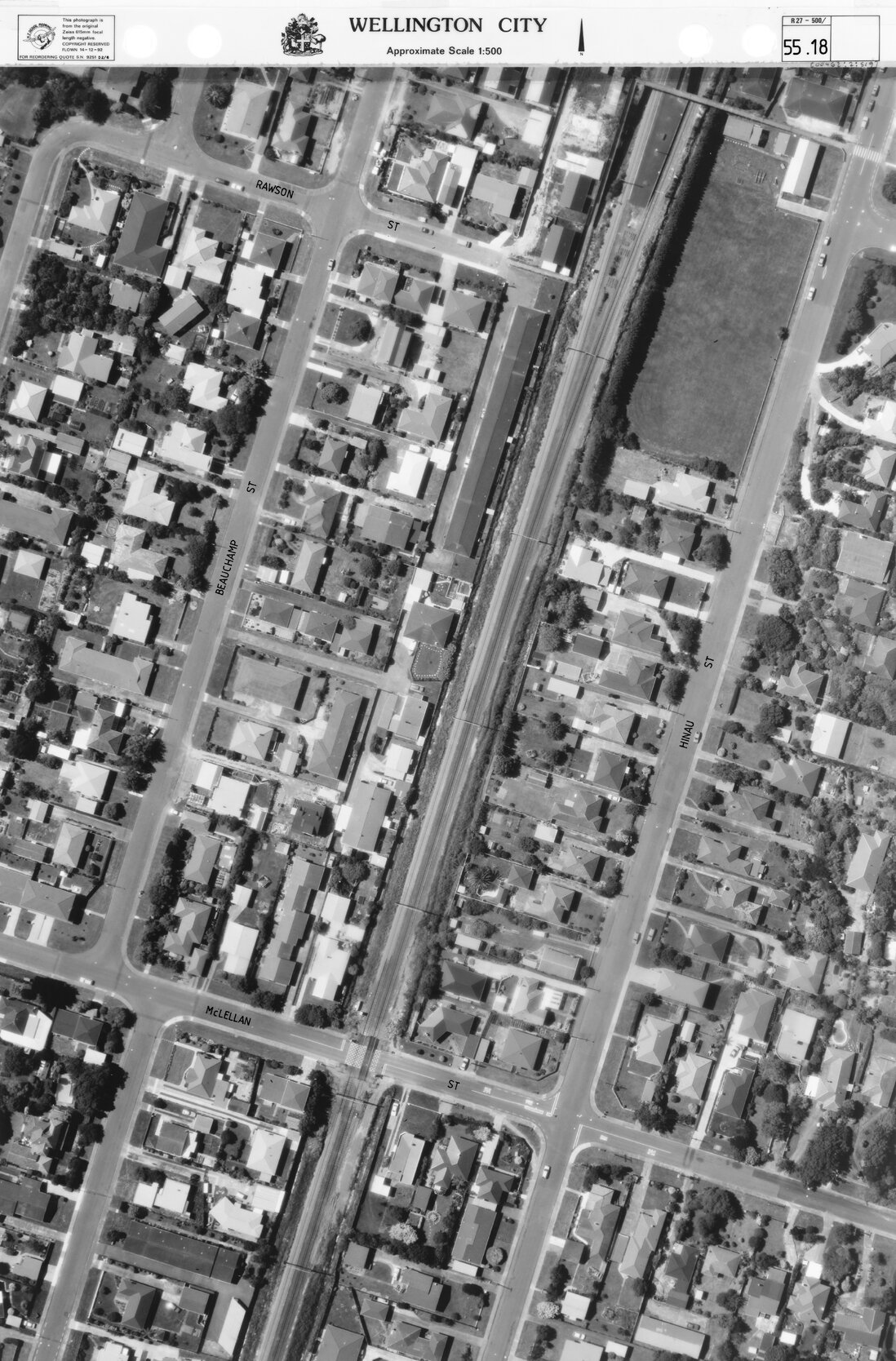 Aerial transparency, Sheet 55.18