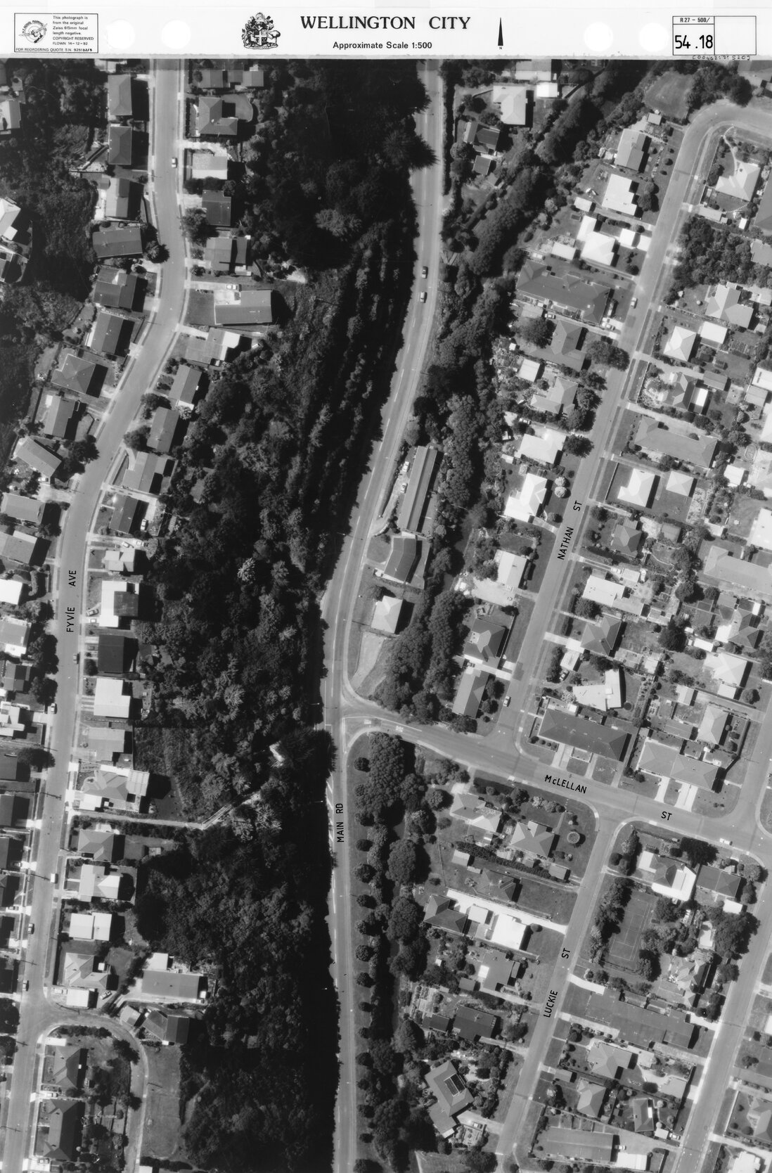 Aerial transparency, Sheet 54.18