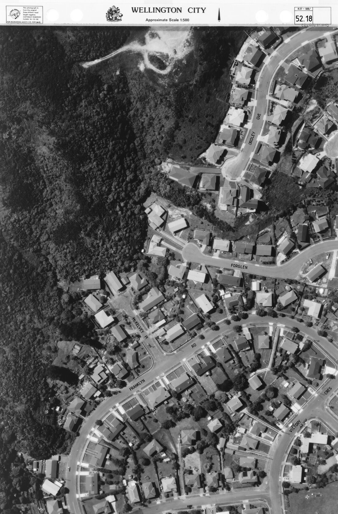 Aerial transparency, Sheet 52.18