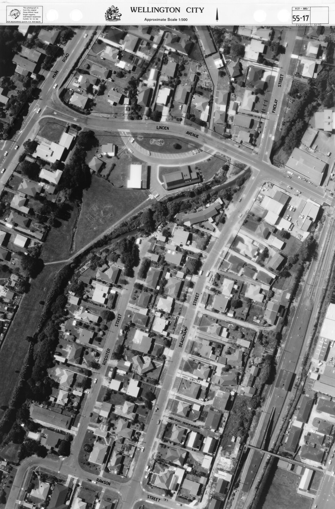 Aerial transparency, Sheet 55.17