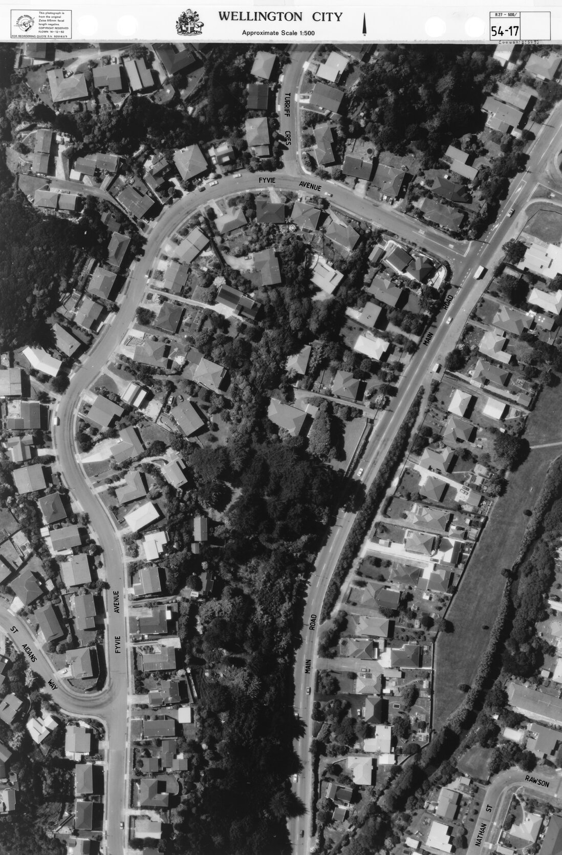 Aerial transparency, Sheet 54.17