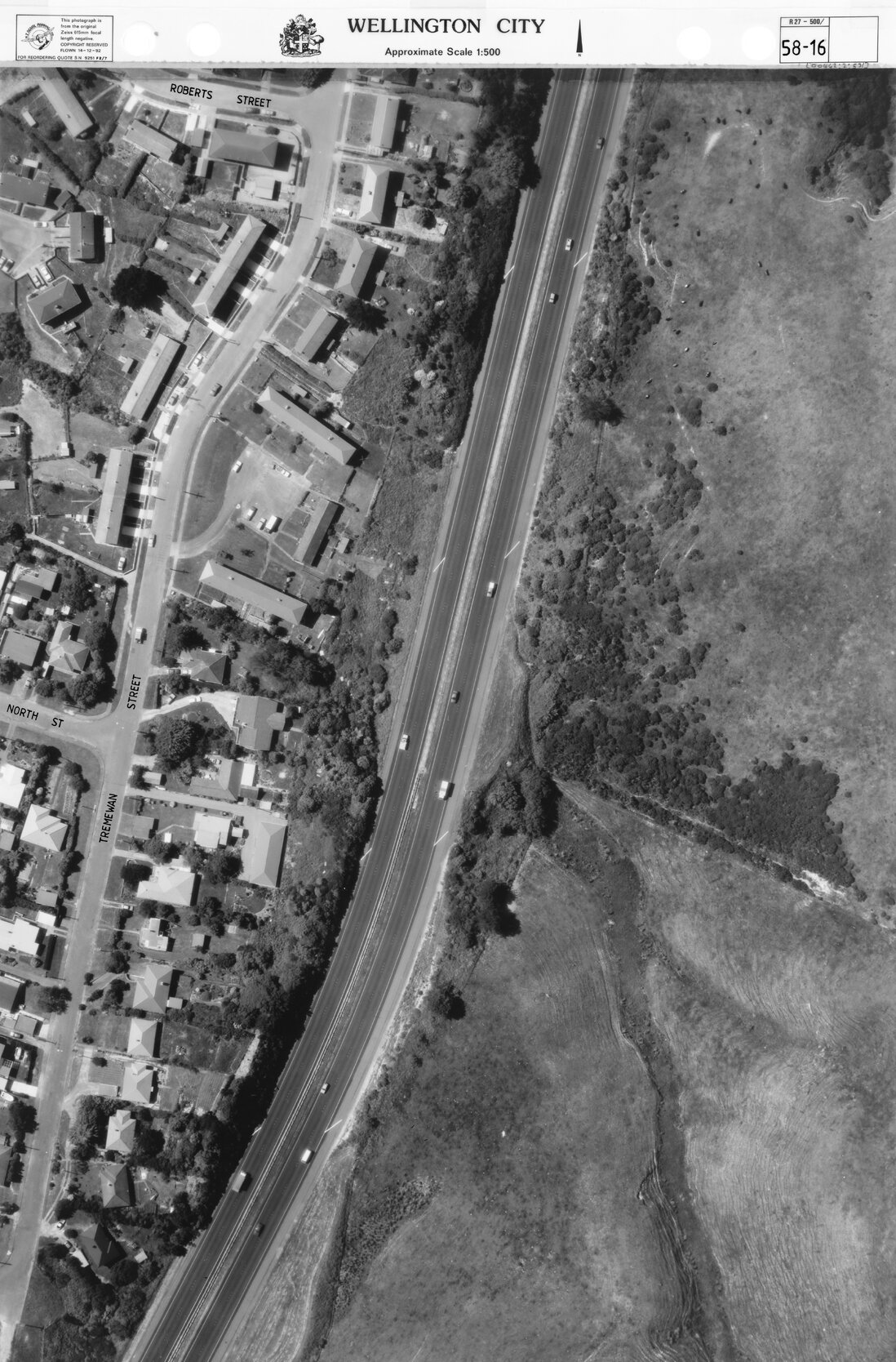 Aerial transparency, Sheet 58.16