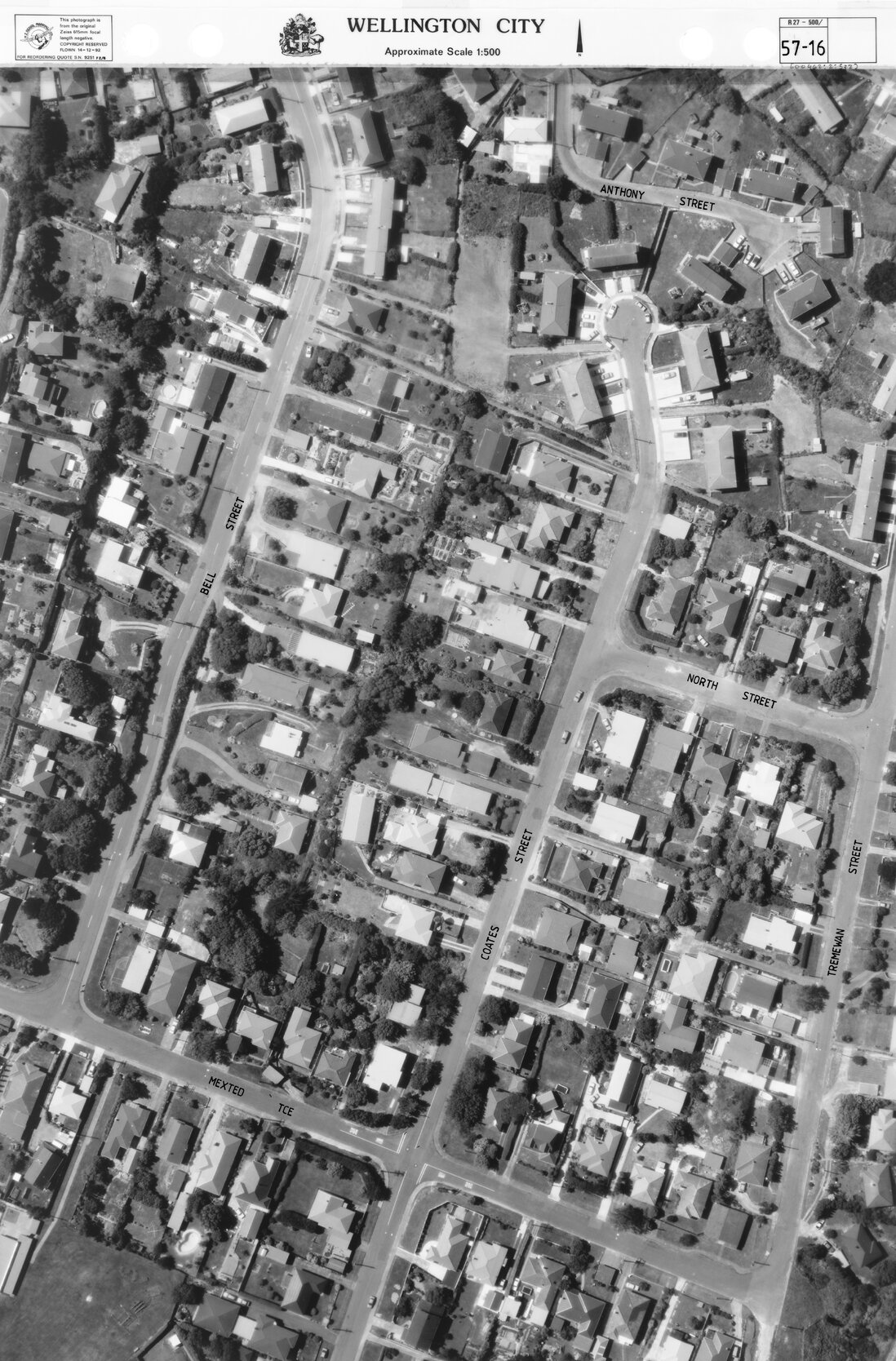 Aerial transparency, Sheet 57.16