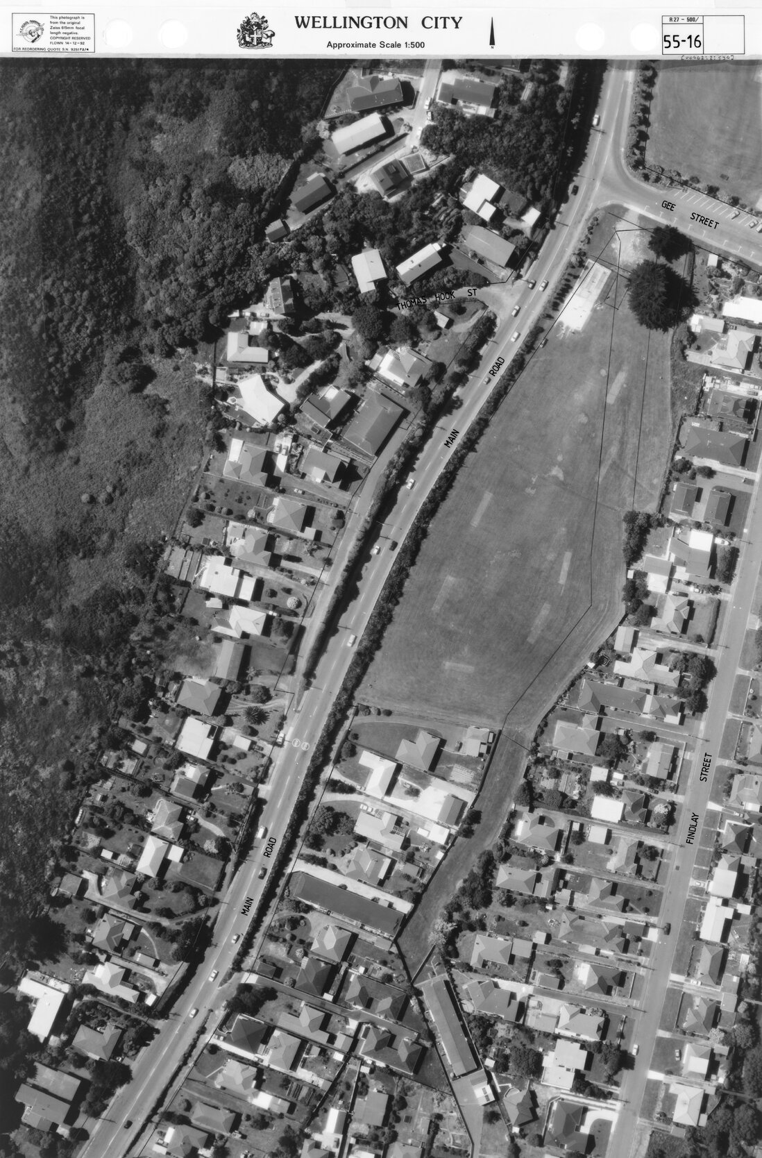 Aerial transparency, Sheet 55.16