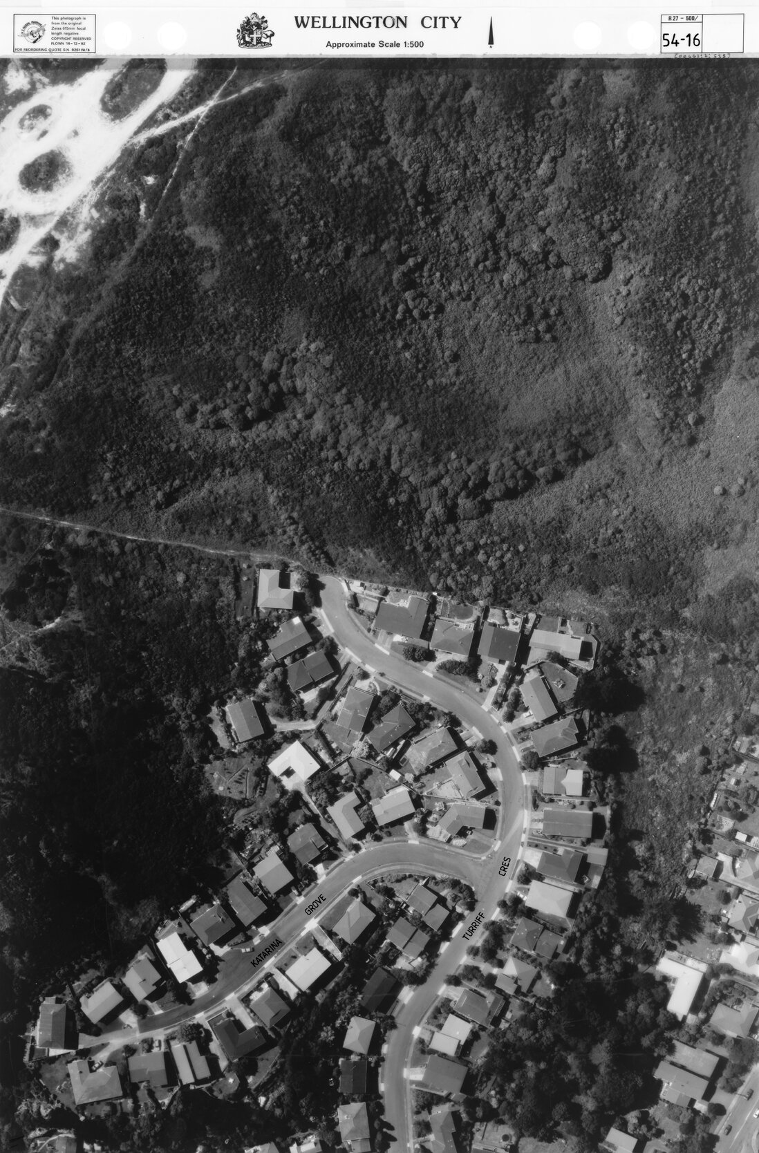 Aerial transparency, Sheet 54.16