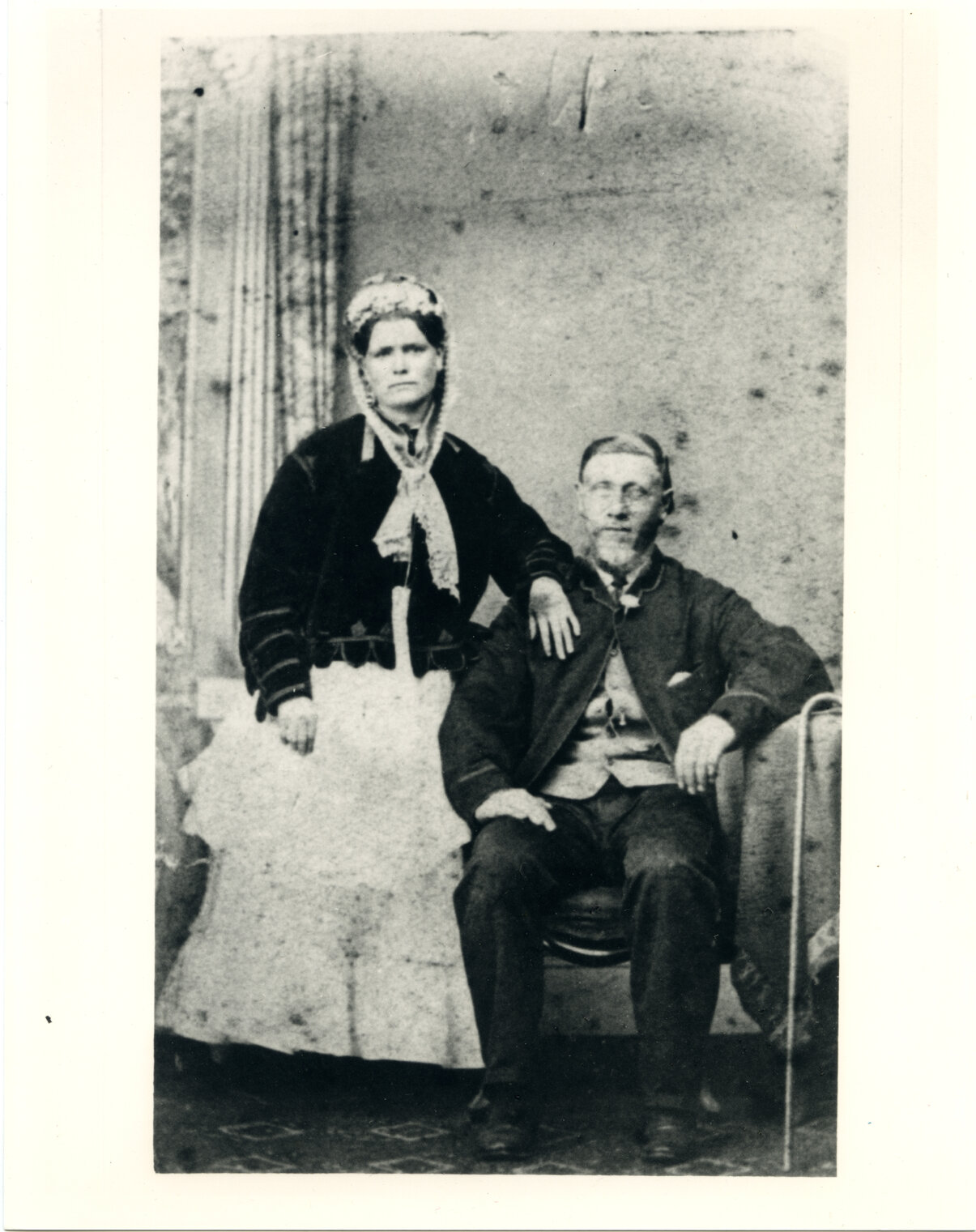 Portrait of William Christian and Augusta Smith