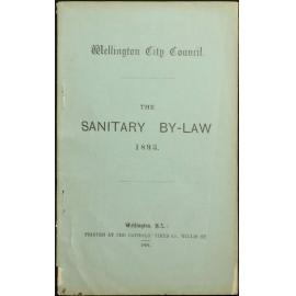 The Sanitary Bylaw 1893