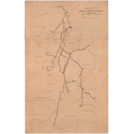 Wellington City Electrical Tramways, proposed rearrangement of city sections
