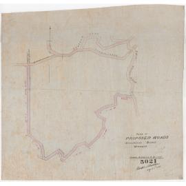 Proposed roads Monorghan [Monorgan] Block, Miramar