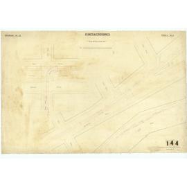 Wellington City Electric Tramways, points and crossings, sheet 4