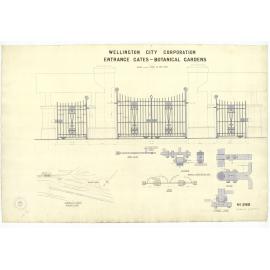 Entrance gates, Botanical Gardens