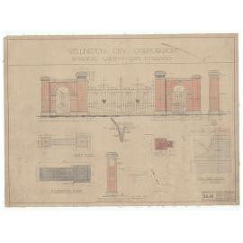 Entrance gates, Botanical Gardens