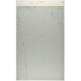 40 Foot to an Inch Record Sheet, sheet AA31