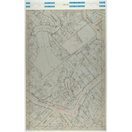 40 Foot to an Inch Record Sheet, sheet AB33