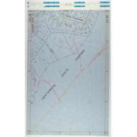 40 Foot to an Inch Record Sheet, sheet AG39