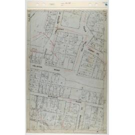 40 Foot to an Inch Record Sheet, sheet AJ40