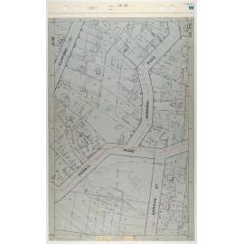 40 Foot to an Inch Record Sheet, sheet AK38