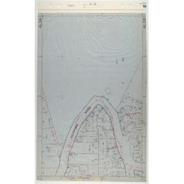 40 Foot to an Inch Record Sheet, sheet AL38