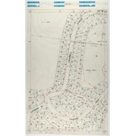 40 Foot to an Inch Record Sheet, sheet AM39