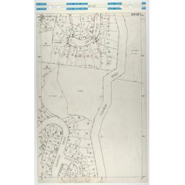 40 Foot to an Inch Record Sheet, sheet AM40