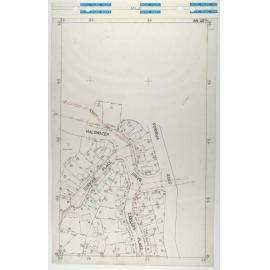 40 Foot to an Inch Record Sheet, sheet AN40