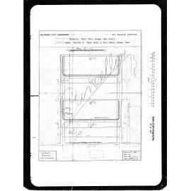 Proposed New Milk Station, Tory Street, Cross Section of Warm Waste & Cold Water Storage Tanks