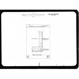 Revised Section Concrete Wall, Glenmore Street