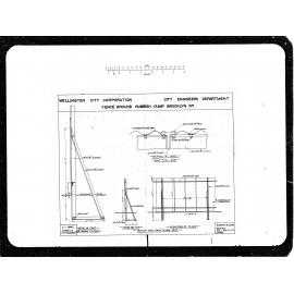 Fence Around Rubbish Dump. Brooklyn Road
