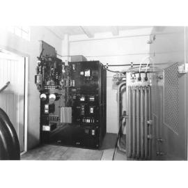 Interior of a substation