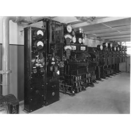 Controls and meters, possibly Jervois Quay power station