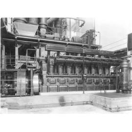 Diesel engine plus alternator, Evans Bay Power Station