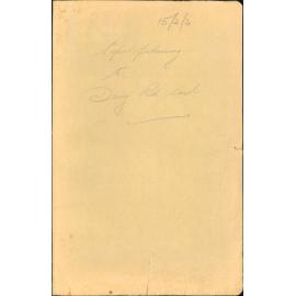 Papers pertaining to Dairy Board Land, Bolton Street