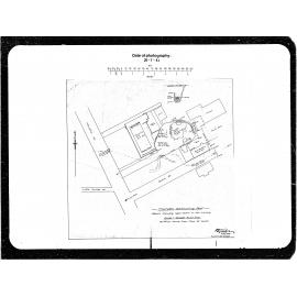 Thorndon Swimming Pool, Sketch showing Spot Levels in the Vicinity