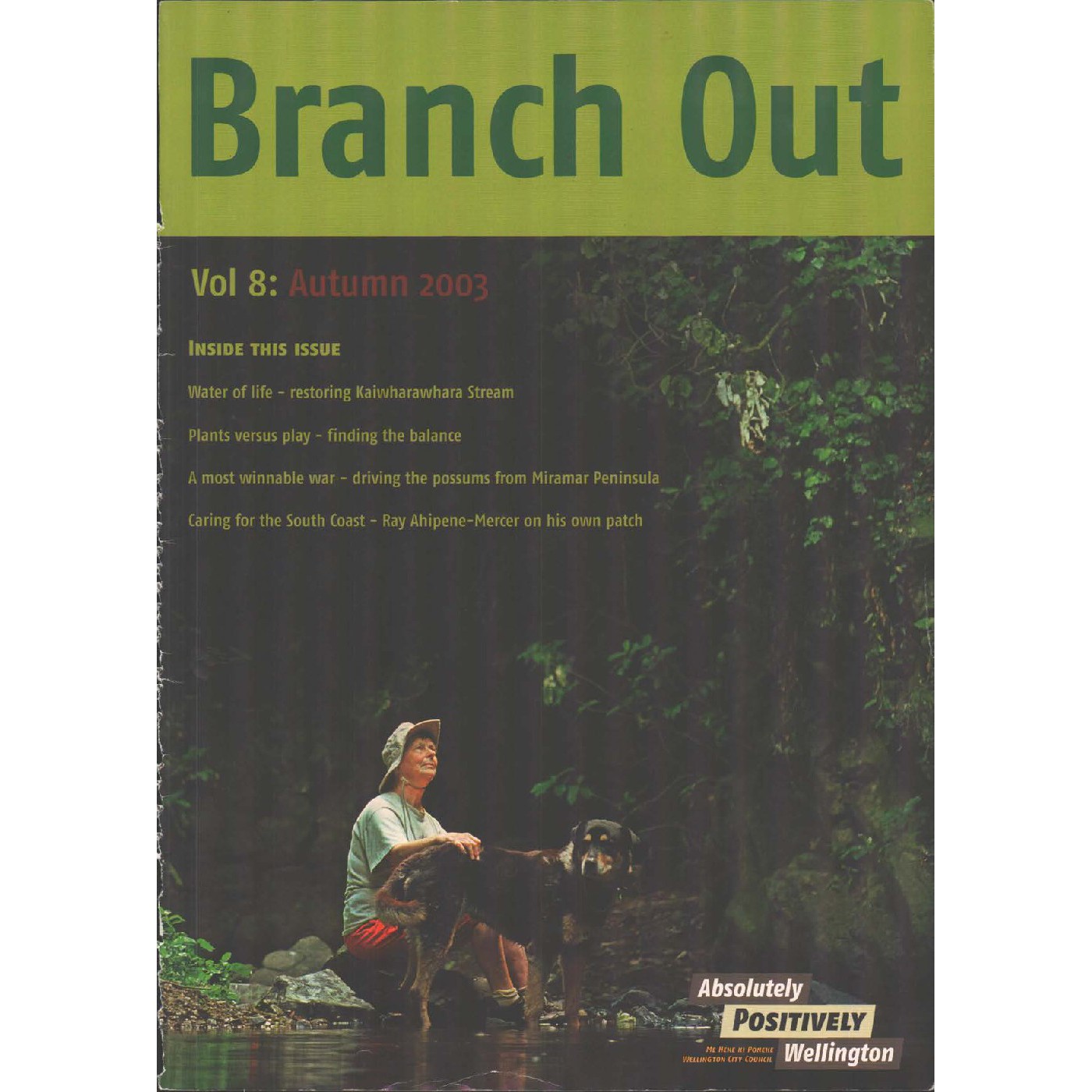 Branch Out Newsletter Volume 8 - Autumn 2003