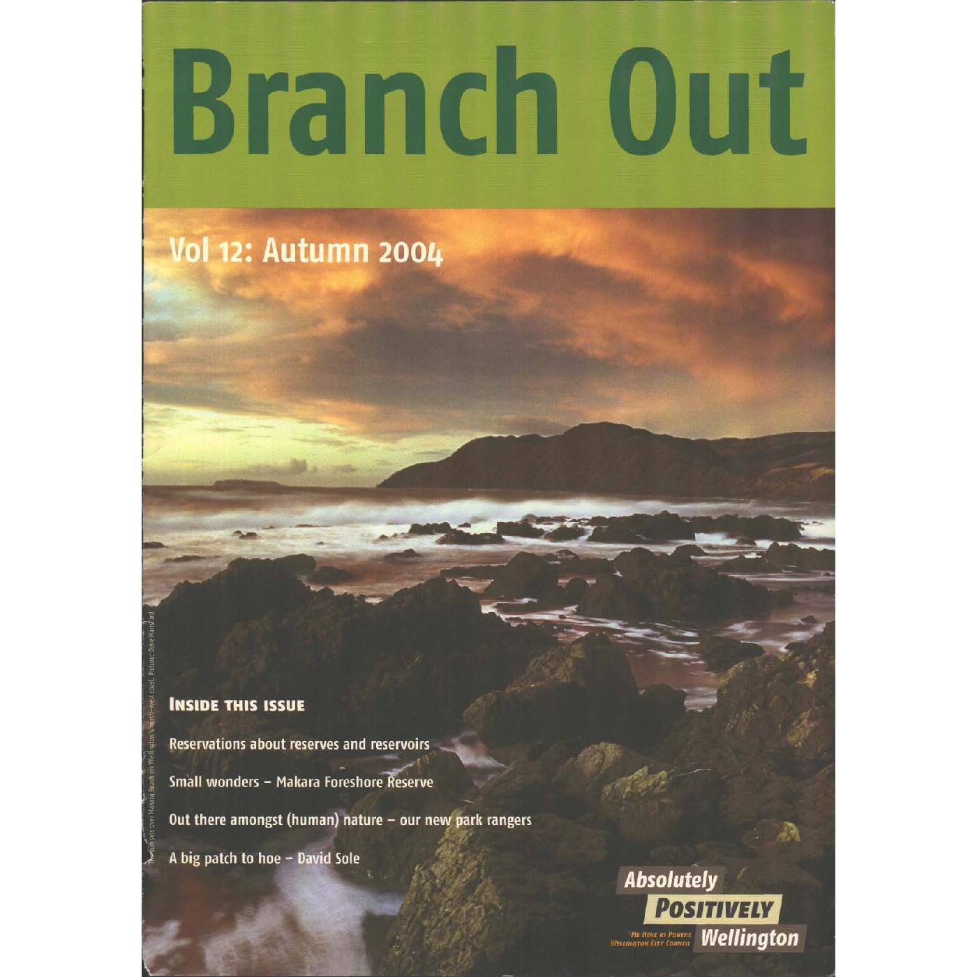 Branch Out Newsletter Volume 12 - Autumn 2004
