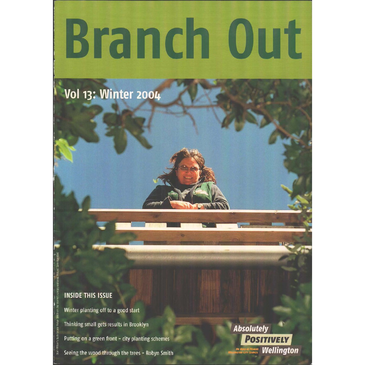 Branch Out Newsletter Volume 13 - Winter 2004
