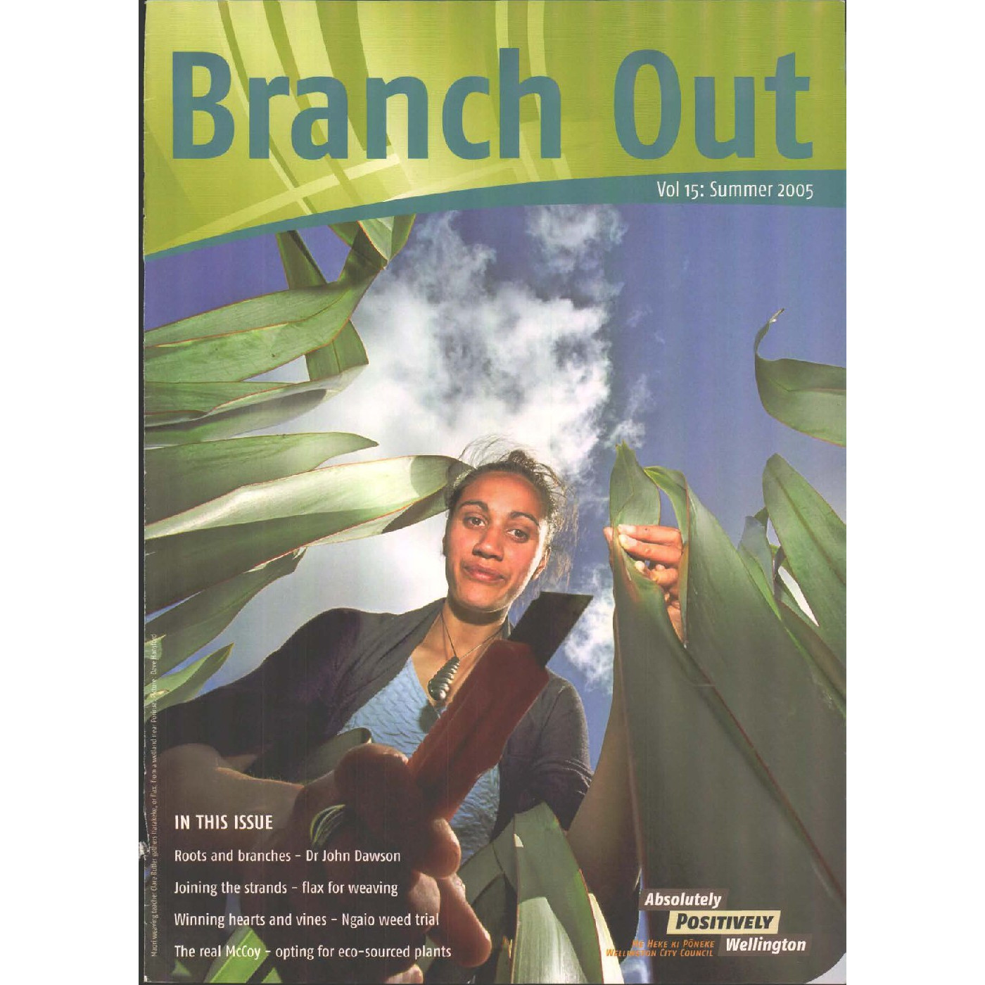 Branch Out Newsletter Volume 15 - Summer 2005