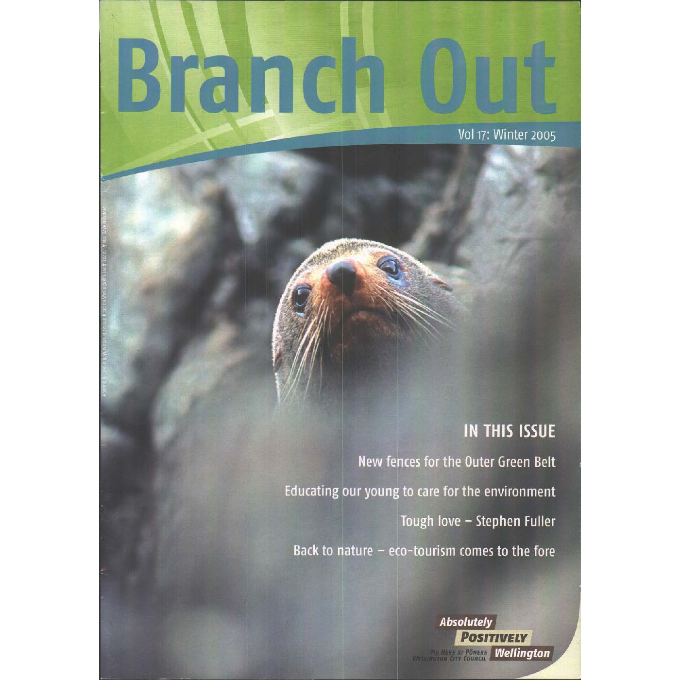 Branch Out Newsletter Volume 17 - Autumn 2005