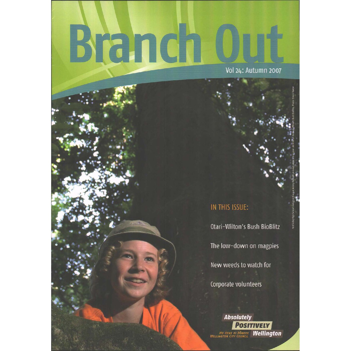 Branch Out Newsletter Volume 24 - Autumn 2007