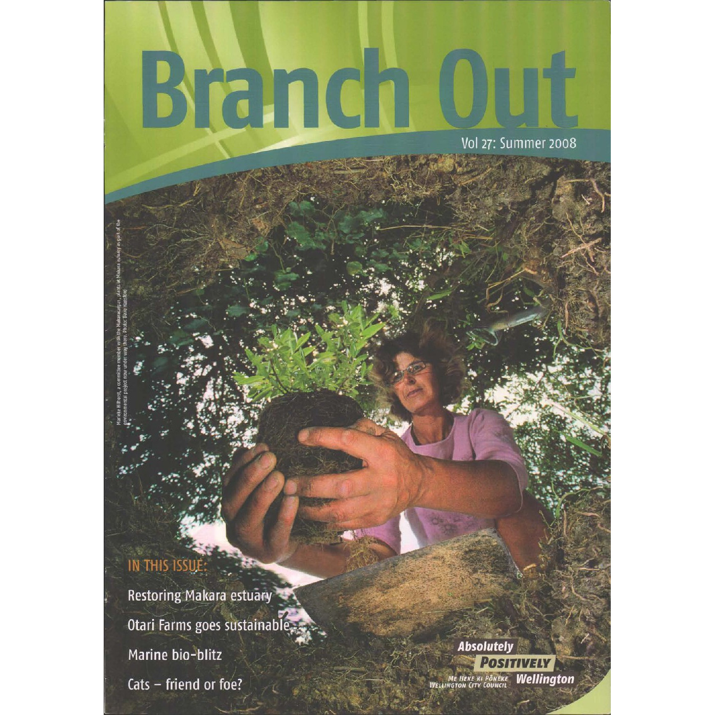 Branch Out Newsletter Volume 27 - Summer 2008