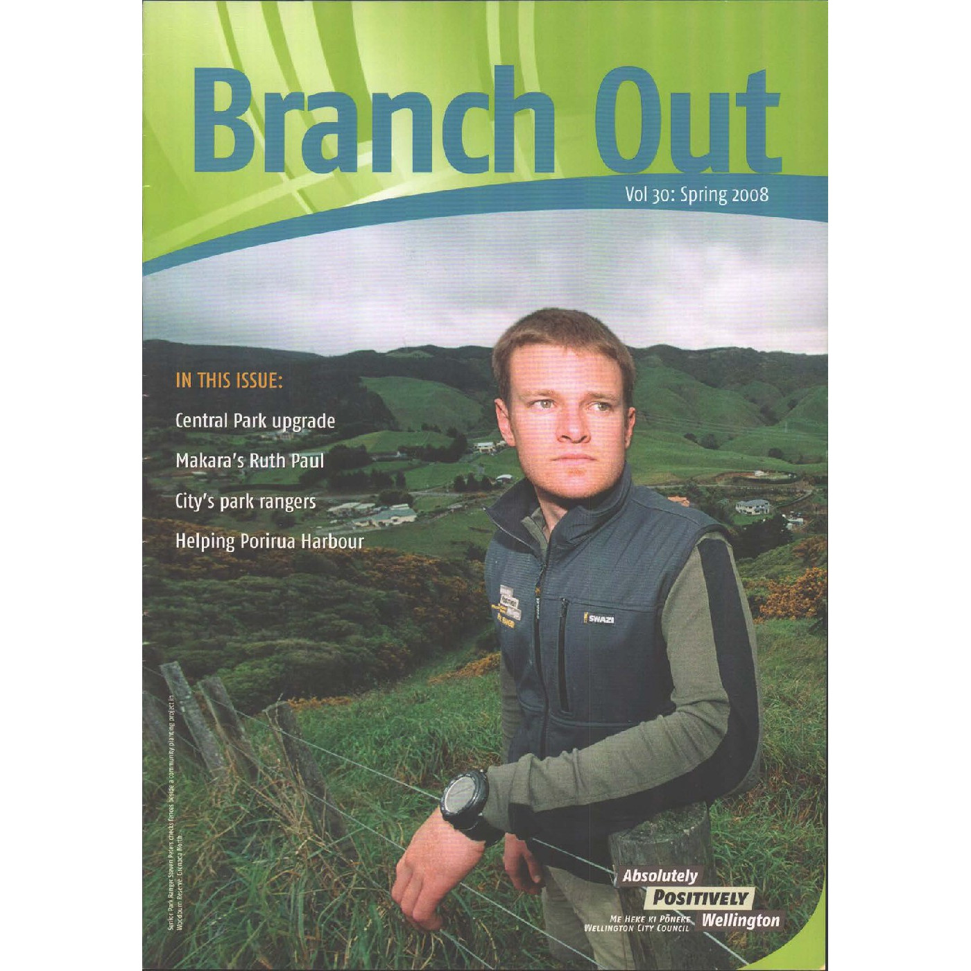 Branch Out Newsletter Volume 30 - Spring 2008